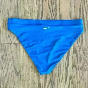 Nike Essential Women's High-Waist Swim Blue Bottoms Size Large